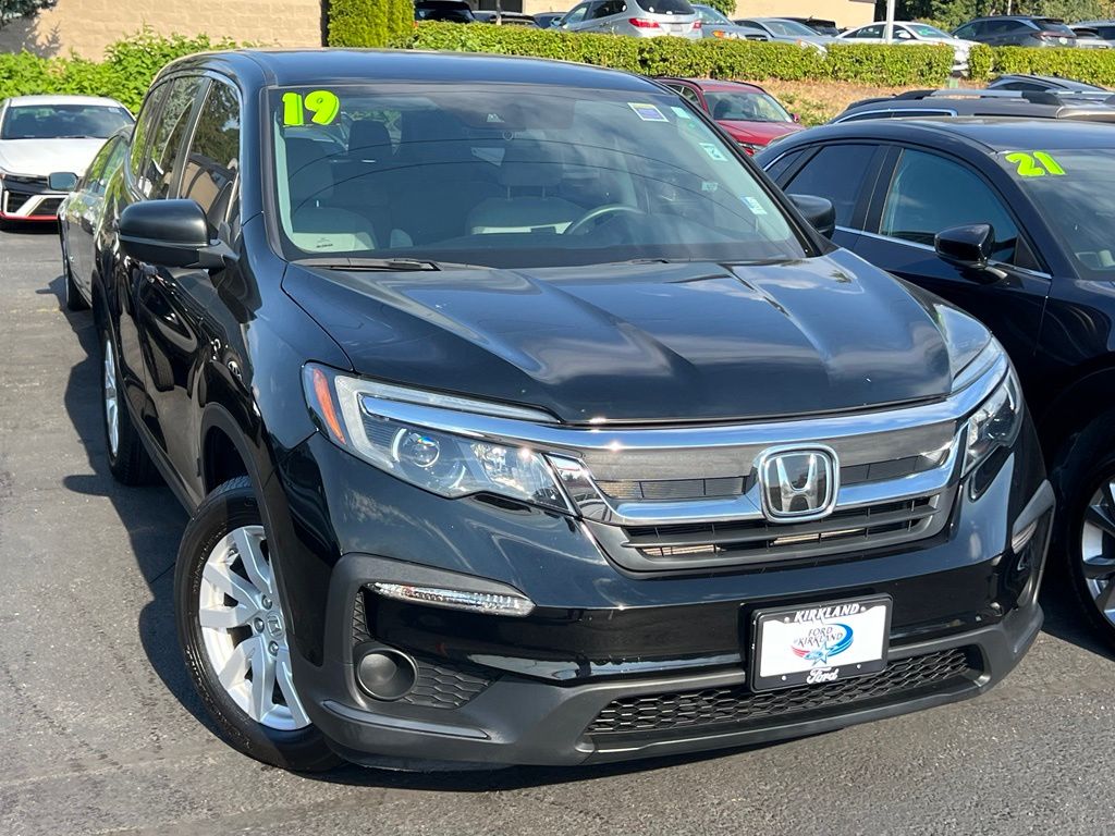Gray (Modern Steel Metallic) 2019 Honda Pilot SUV / Crossover All-Wheel Drive 6-Speed Automatic