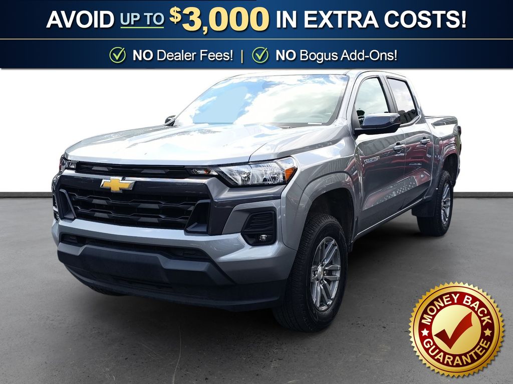 Sterling Gray Metallic 2023 Chevrolet Colorado Pickup Truck 4X2 8-Speed Automatic