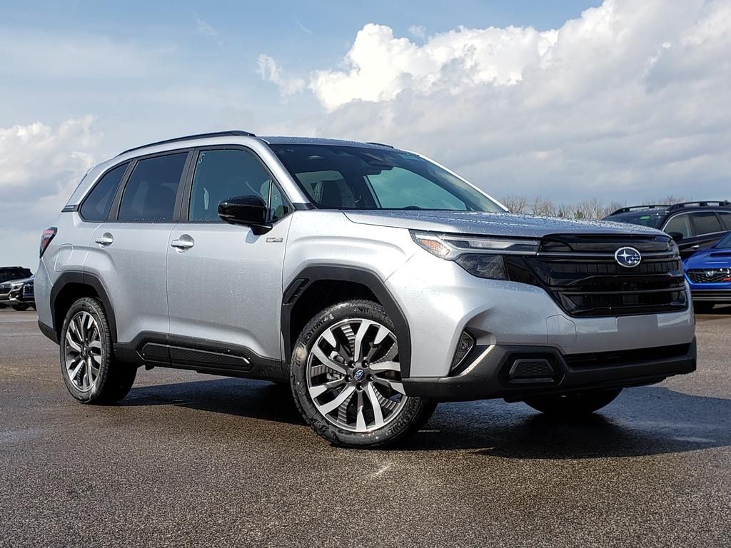 Silver 2026 Subaru Forester Hybrid Touring AWD SUV / Crossover All-Wheel Drive Continuously Variable Transmission