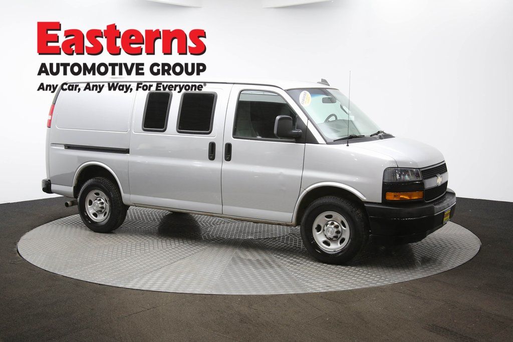 Used 2018 Silver Chevrolet Work Van image 42
