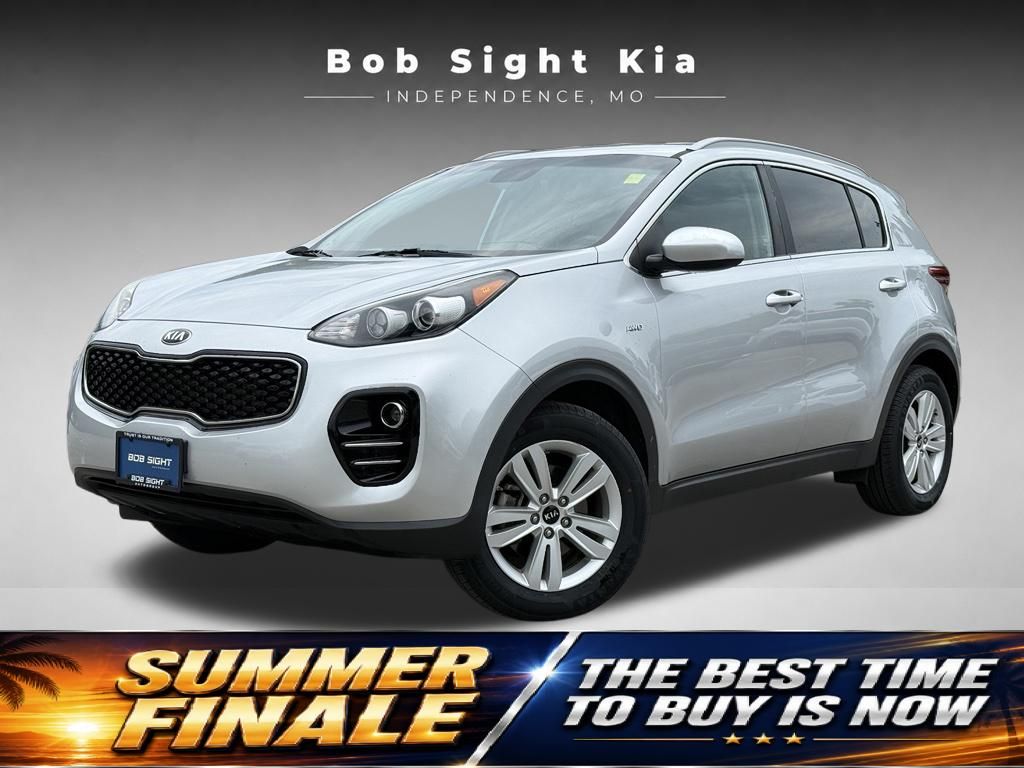 Sparkling Silver 2019 Kia Sportage SUV / Crossover All-Wheel Drive 6-Speed Automatic Overdrive