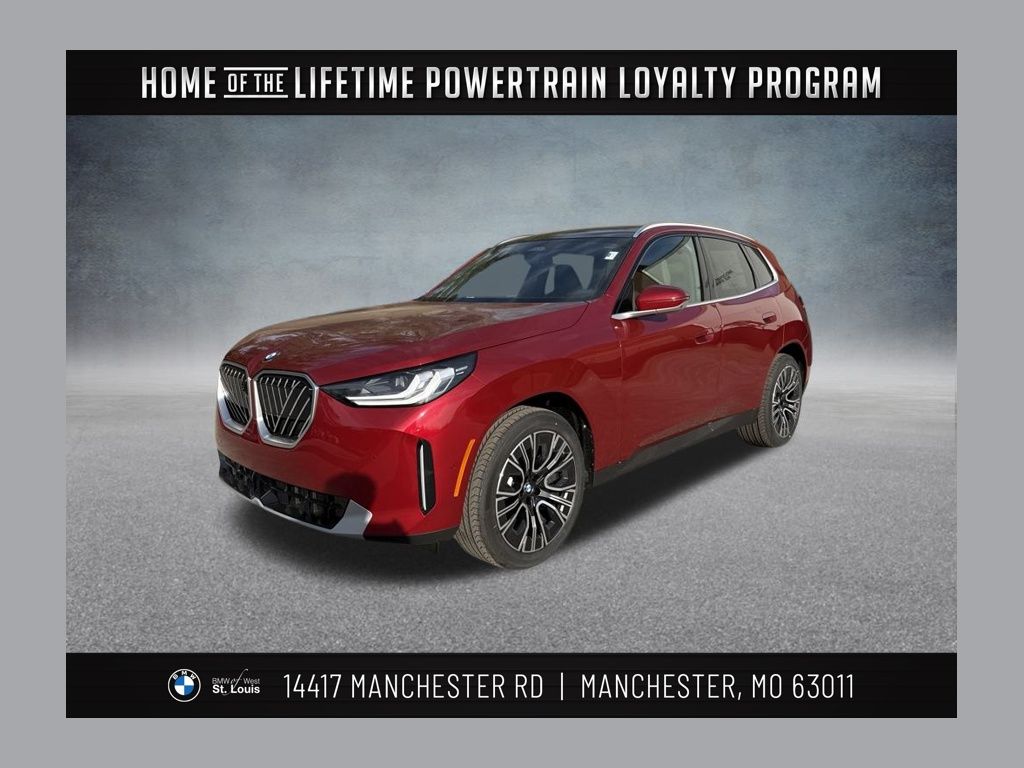 Vegas Red Metallic 2026 BMW X3 SUV / Crossover All-Wheel Drive 8-Speed Automatic