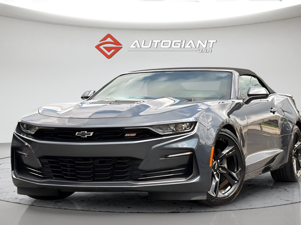 Shadow Gray Metallic 2020 Chevrolet Camaro Convertible Rear-Wheel Drive Automatic