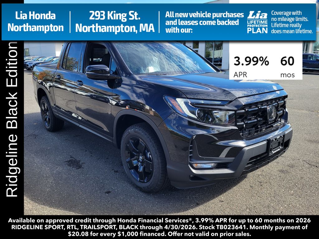 2026 Honda Ridgeline Black Edition AWD