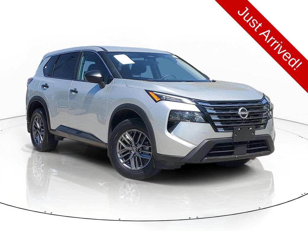 Brilliant Silver Metallic 2025 Nissan Rogue SUV / Crossover All-Wheel Drive Continuously Variable Transmission