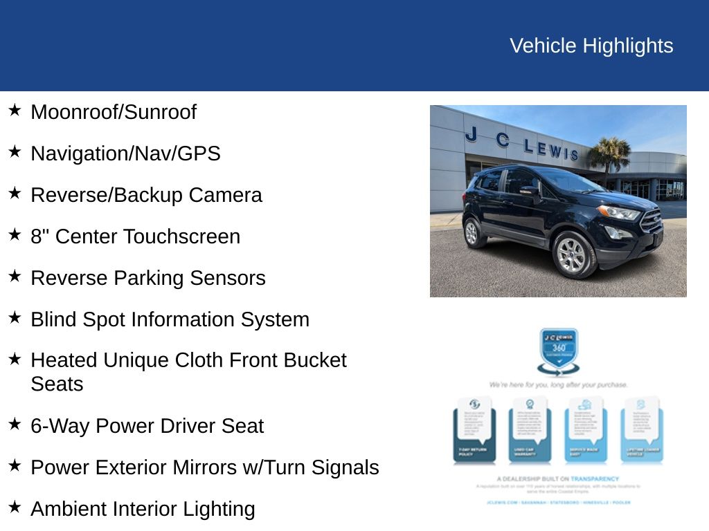 2020 Ford EcoSport SE