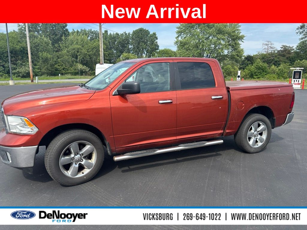 Copperhead Pearlcoat 2013 RAM 1500 Pickup Truck Four-Wheel Drive Automatic