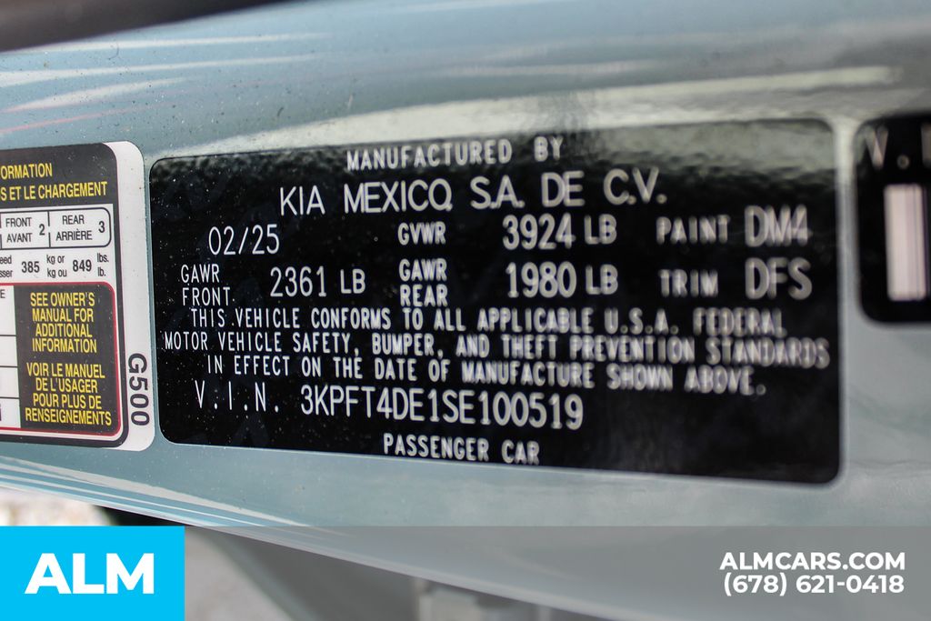 Used 2025 Blue Kia LXS image 41