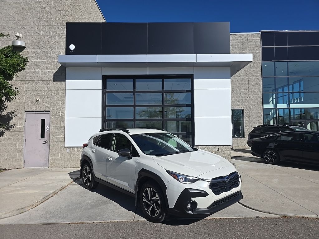 Crystal White Pearl 2024 Subaru Crosstrek SUV / Crossover All-Wheel Drive Continuously Variable Transmission