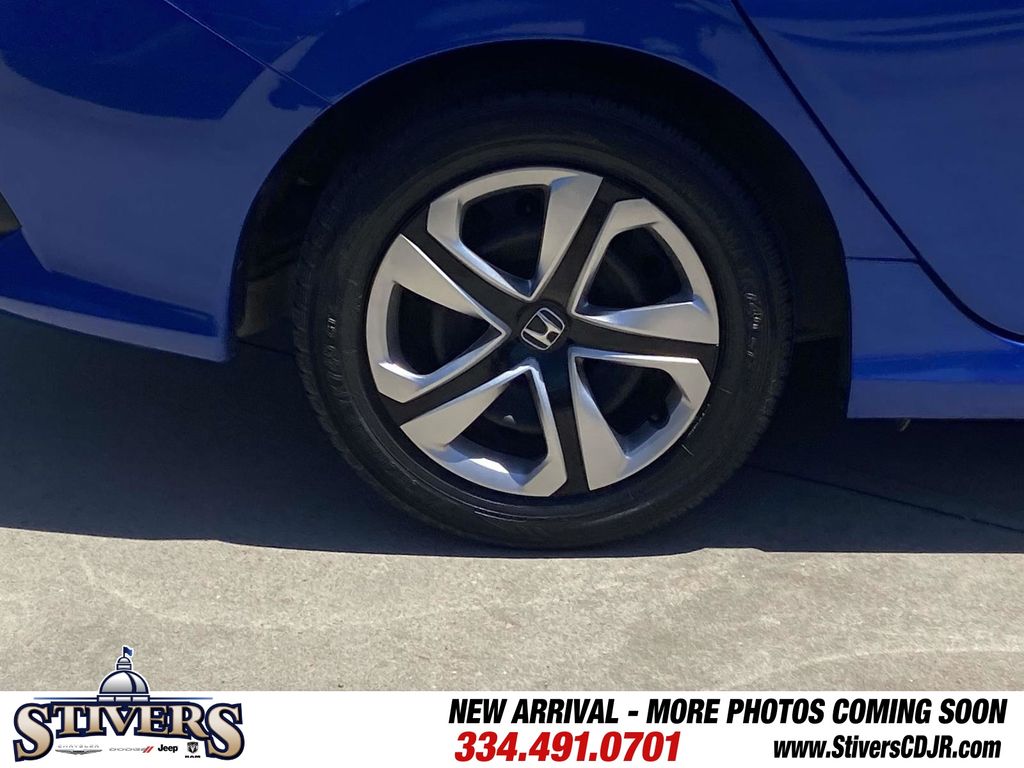 2017 Aegean Blue Metallic Honda Civic LX FWD Sedan