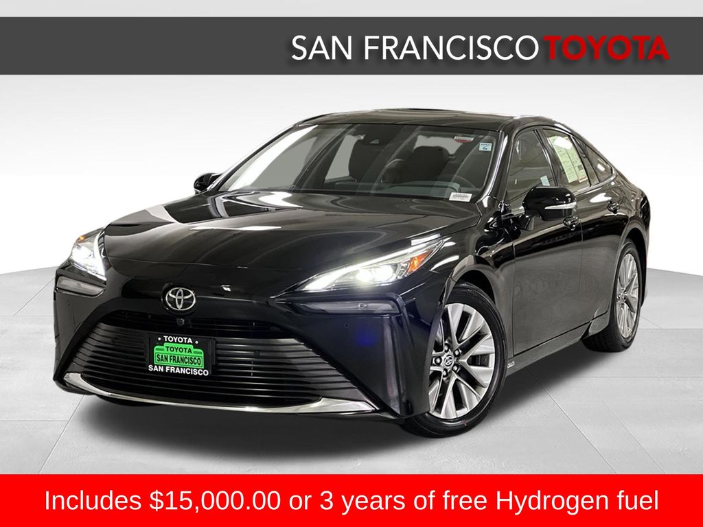 Black 2023 Toyota Mirai Sedan Rear-Wheel Drive 1-Speed Automatic