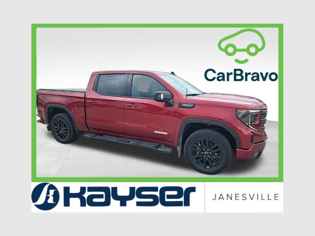 Volcanic Red Tintcoat 2024 GMC Sierra 1500 Pickup Truck Four-Wheel Drive Automatic