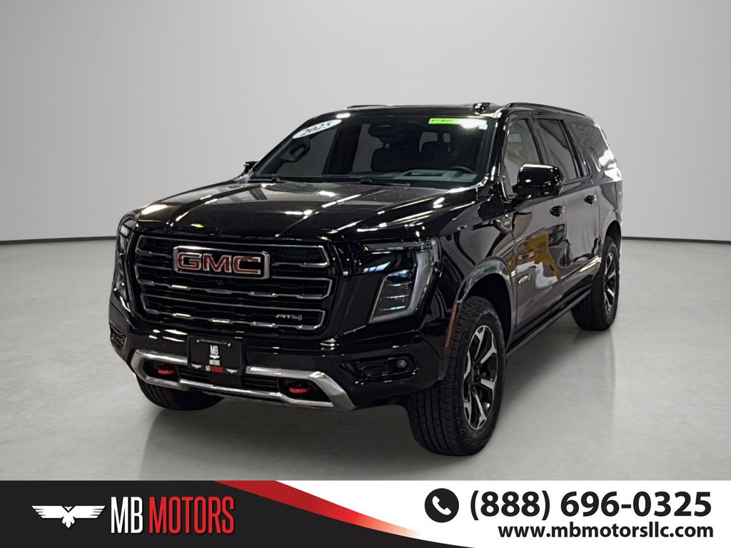 Black 2025 GMC Yukon XL SUV / Crossover Four-Wheel Drive