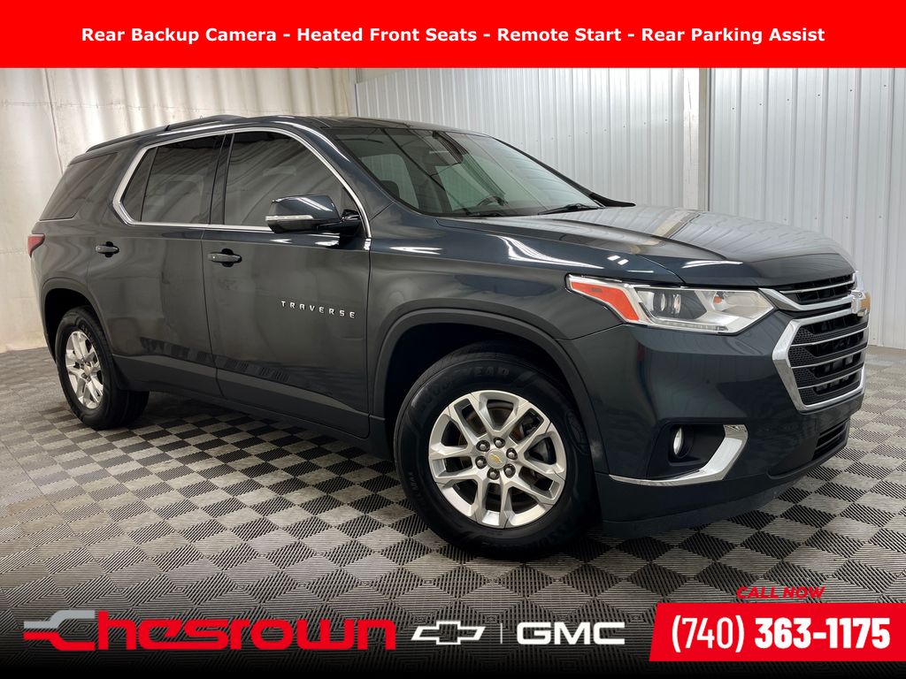Gray (Graphite Metallic) 2019 Chevrolet Traverse LT Cloth AWD SUV / Crossover Four-Wheel Drive 9-Speed Automatic