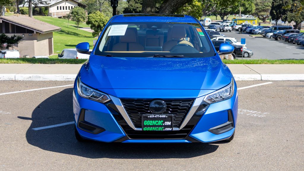 Used 2022 Nissan Sentra SV 4D Sedan