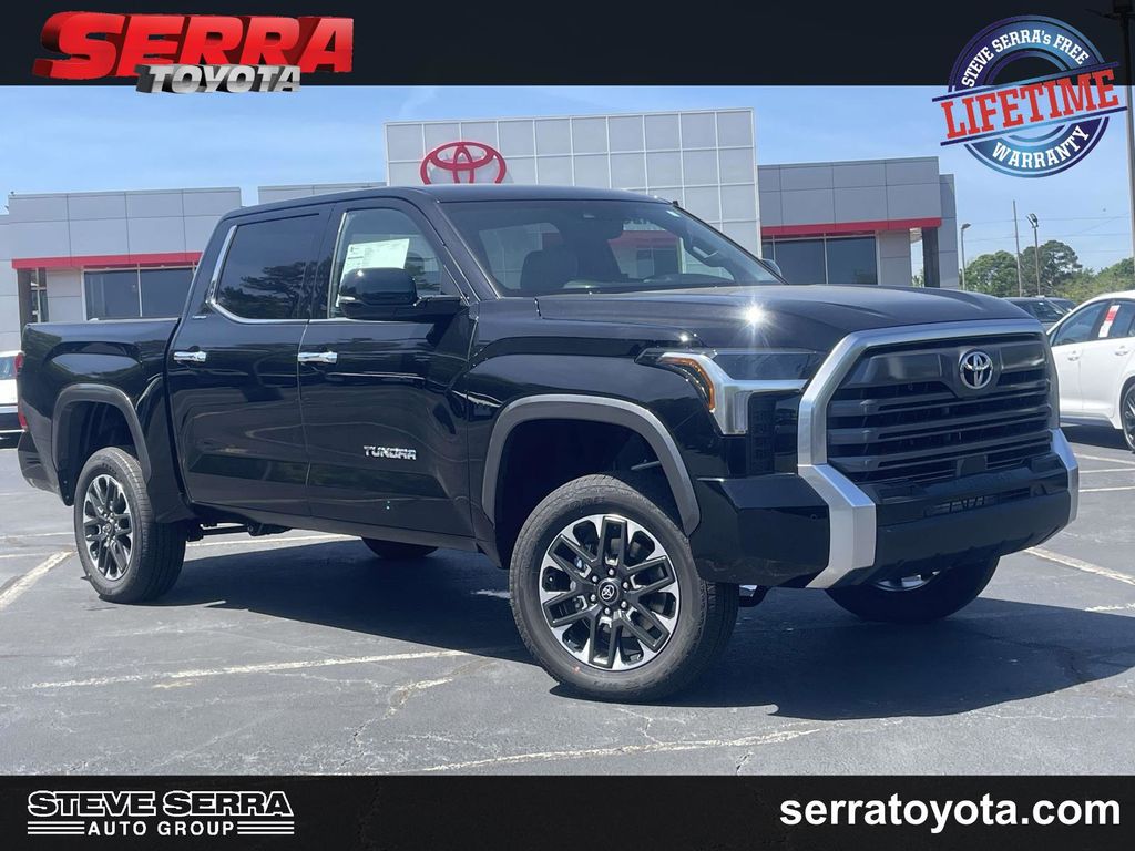 Midnight Black Metallic 2026 Toyota Tundra Pickup Truck Four-Wheel Drive Automatic