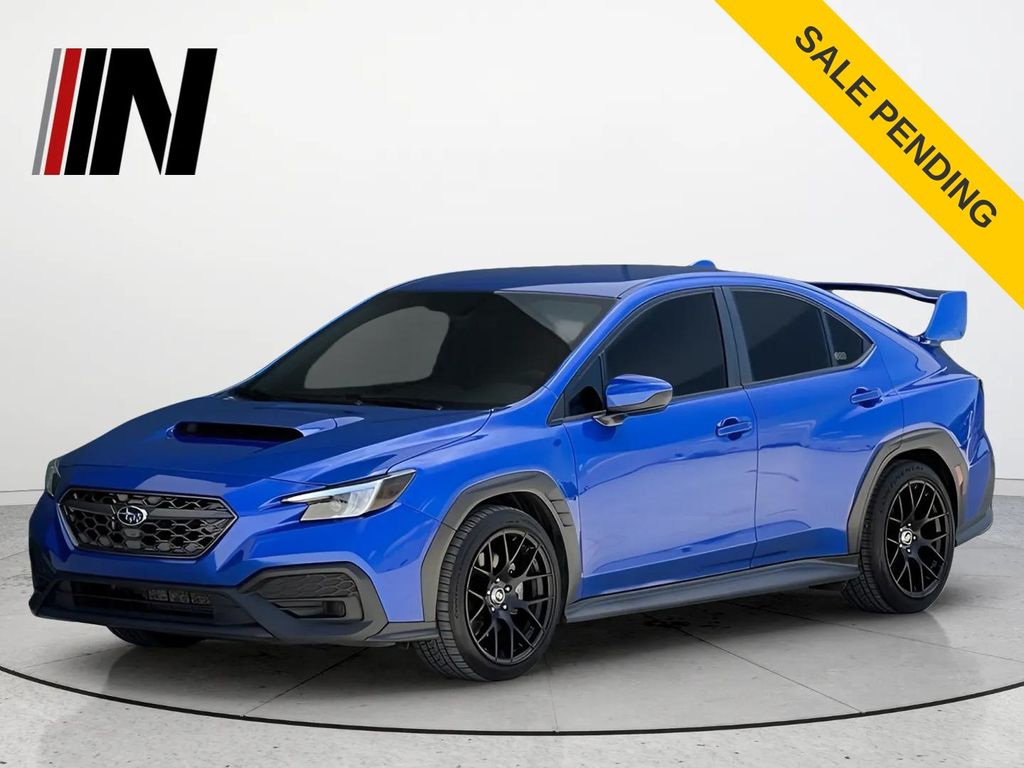 WR Blue Pearl 2022 Subaru WRX Sedan All-Wheel Drive 6-Speed Manual
