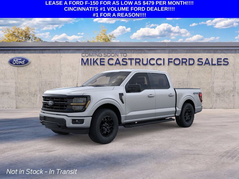 Iconic Silver Metallic 2026 Ford F-150 Pickup Truck Four-Wheel Drive Automatic