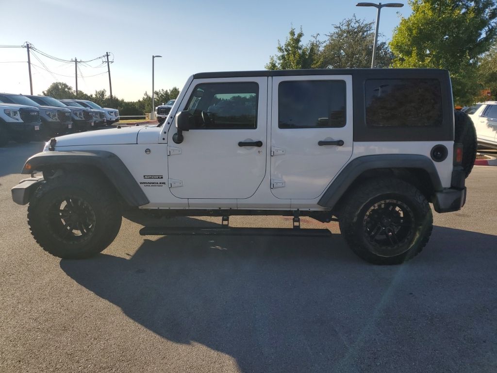 Used Car 2016 Jeep Wrangler  Unlimited Sport For Sale Under $20,000 In Austin, Texas
