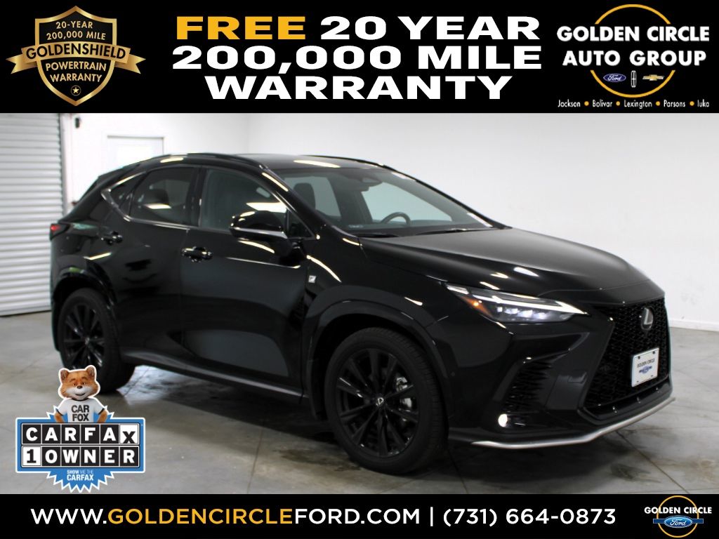 Black (Obsidian) 2025 Lexus NX Hybrid 450h+ F SPORT Handling AWD SUV / Crossover All-Wheel Drive Continuously Variable Transmission
