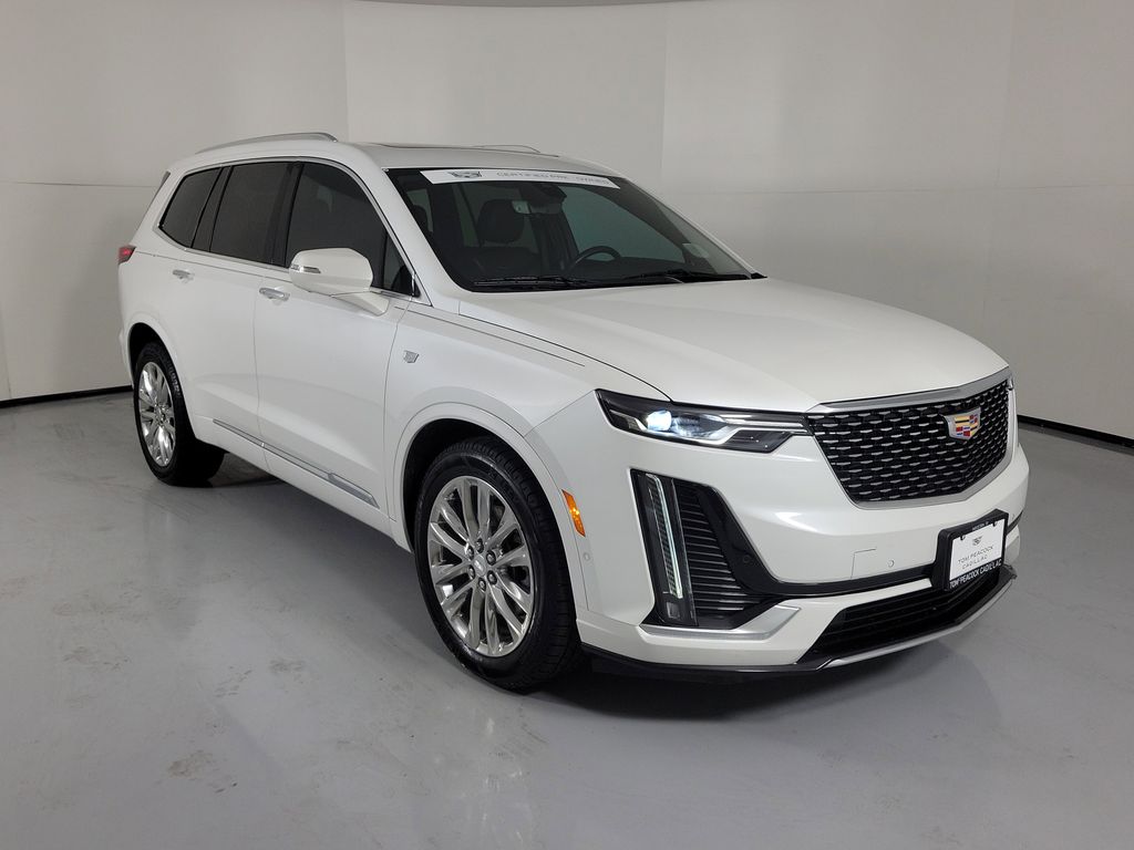 2024 Cadillac XT6 Premium Luxury White at Tom Peacock Cadillac
