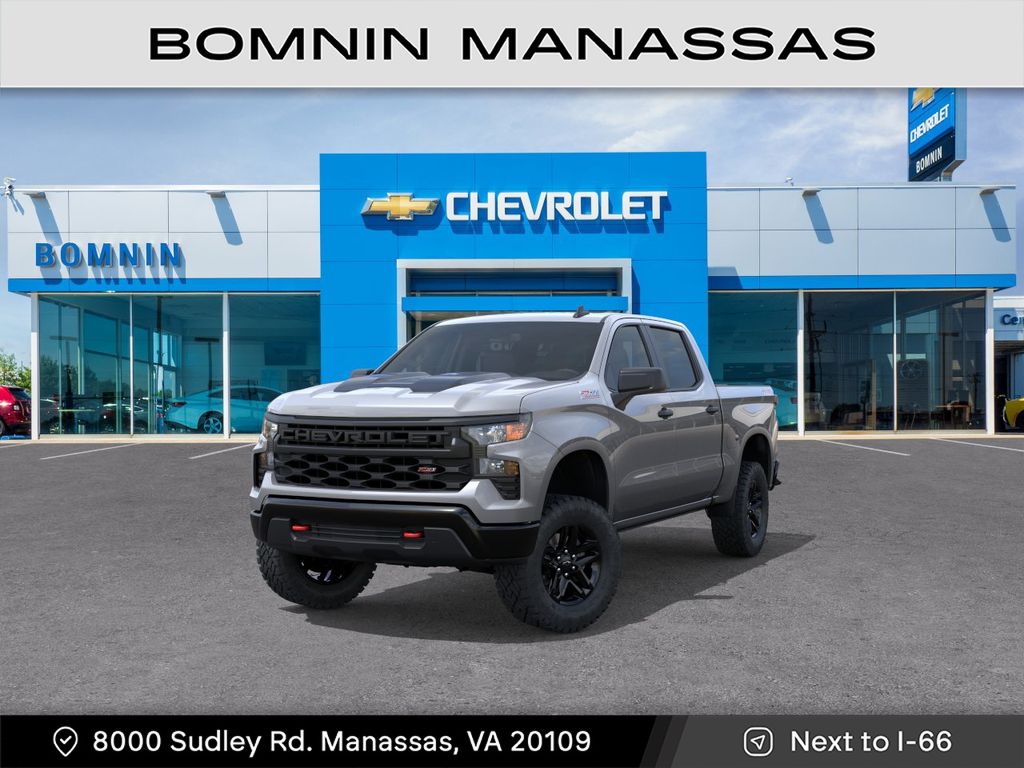 Sterling Gray Metallic 2026 Chevrolet Silverado 1500 Pickup Truck Four-Wheel Drive Automatic