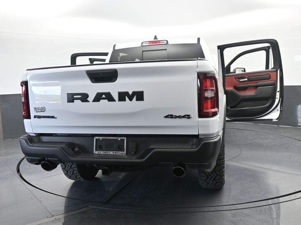 New 2026 Bright White Clearcoat Ram Rebel image 73