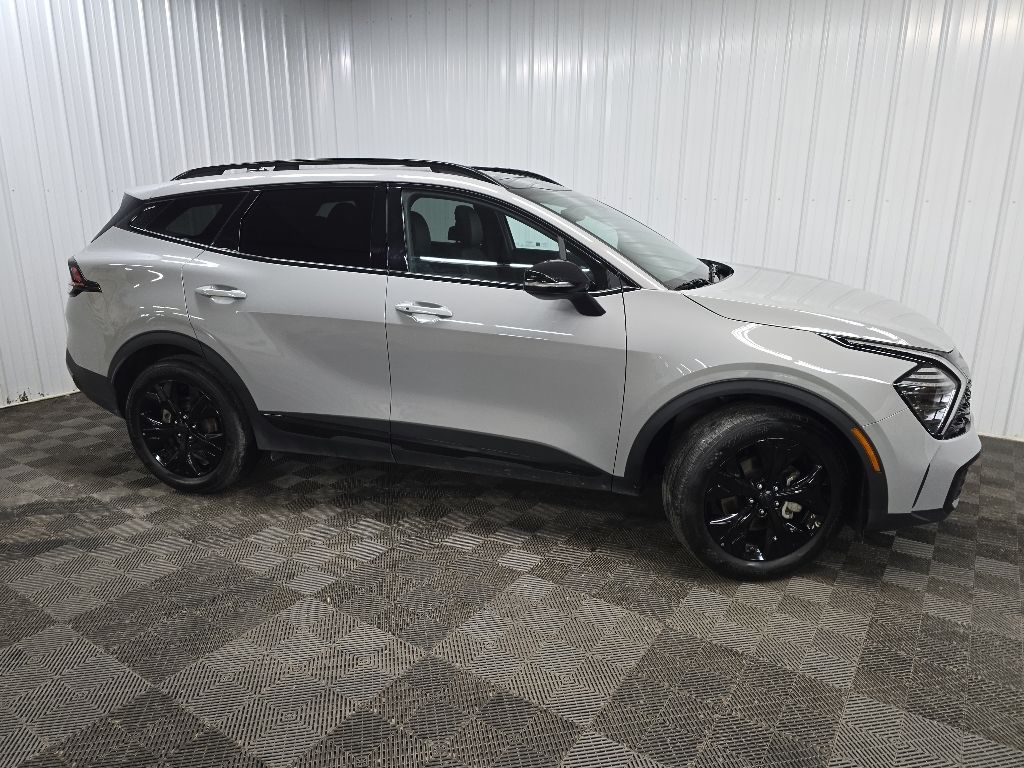 Wolf Gray 2025 Kia Sportage X-Line AWD SUV / Crossover All-Wheel Drive 8-Speed Automatic