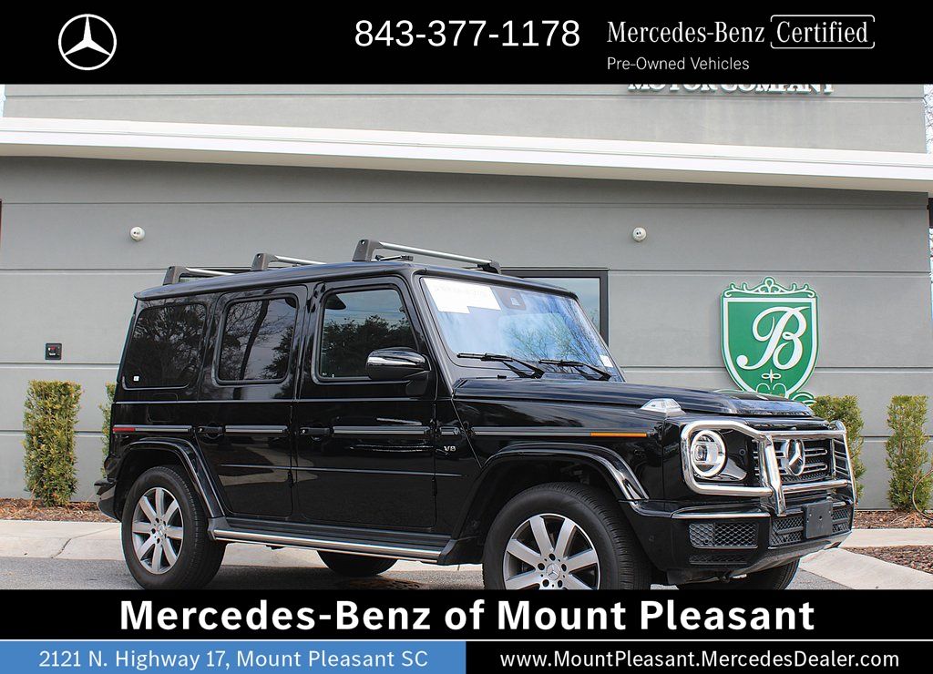 Black 2024 Mercedes-Benz G-Class G 550 4MATIC SUV / Crossover All-Wheel Drive 9-Speed Automatic