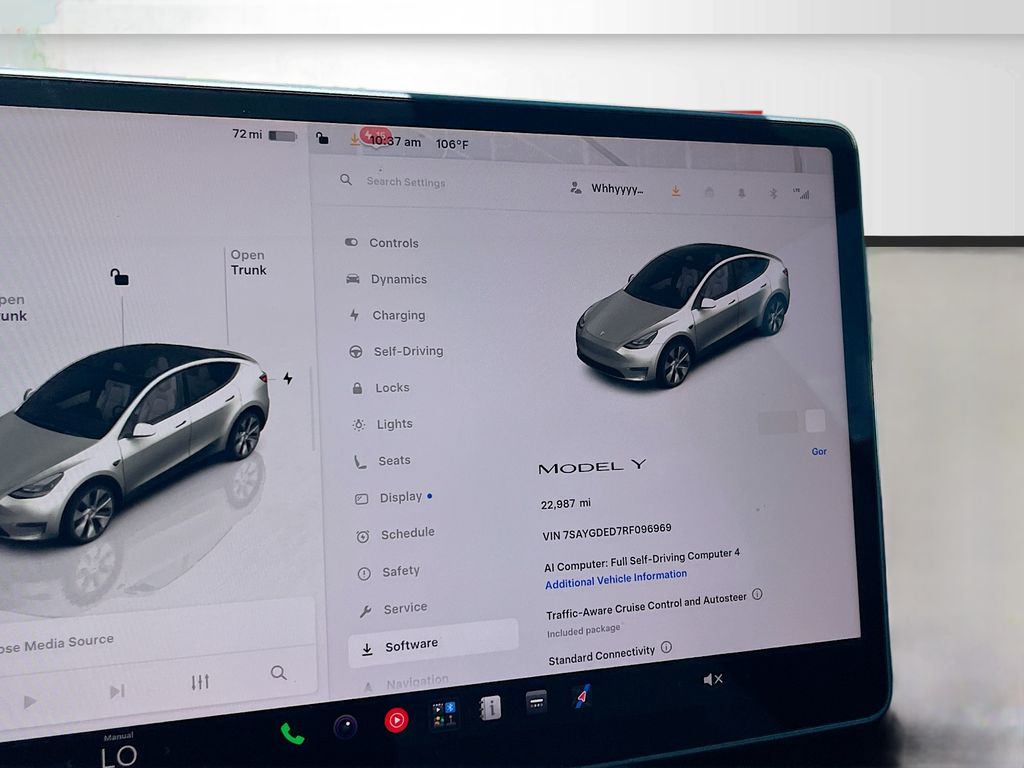 Used 2024 White Tesla Standard Range image 12