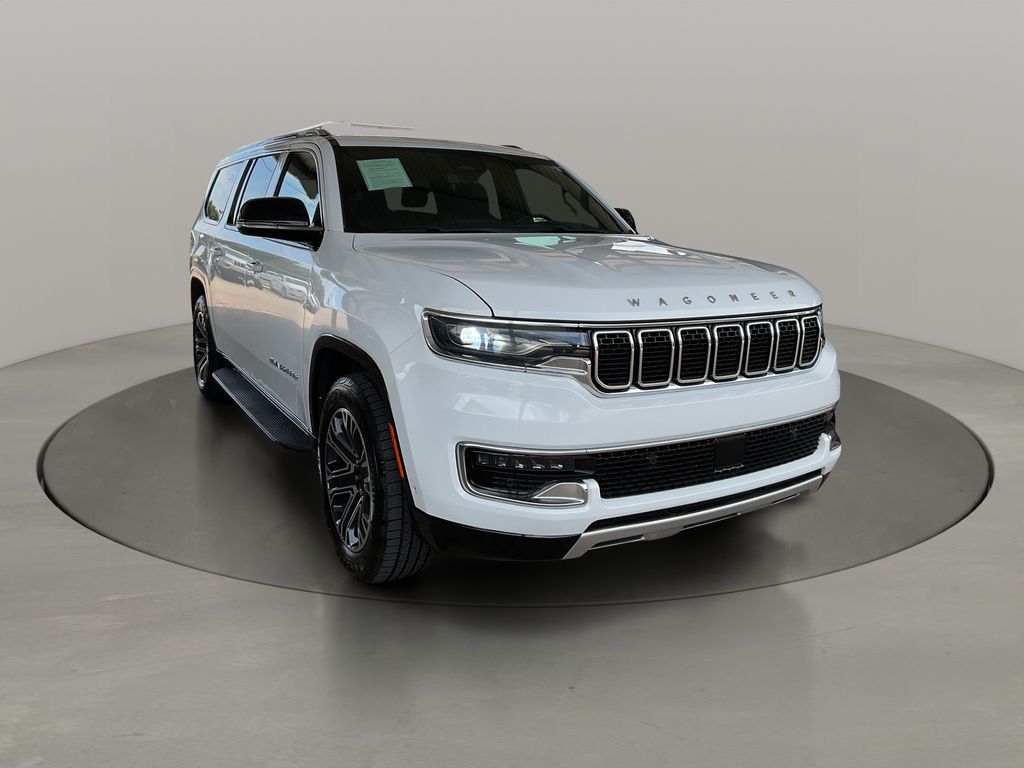 Bright White Clearcoat 2023 Jeep Wagoneer L SUV / Crossover 4X2 8-Speed Automatic