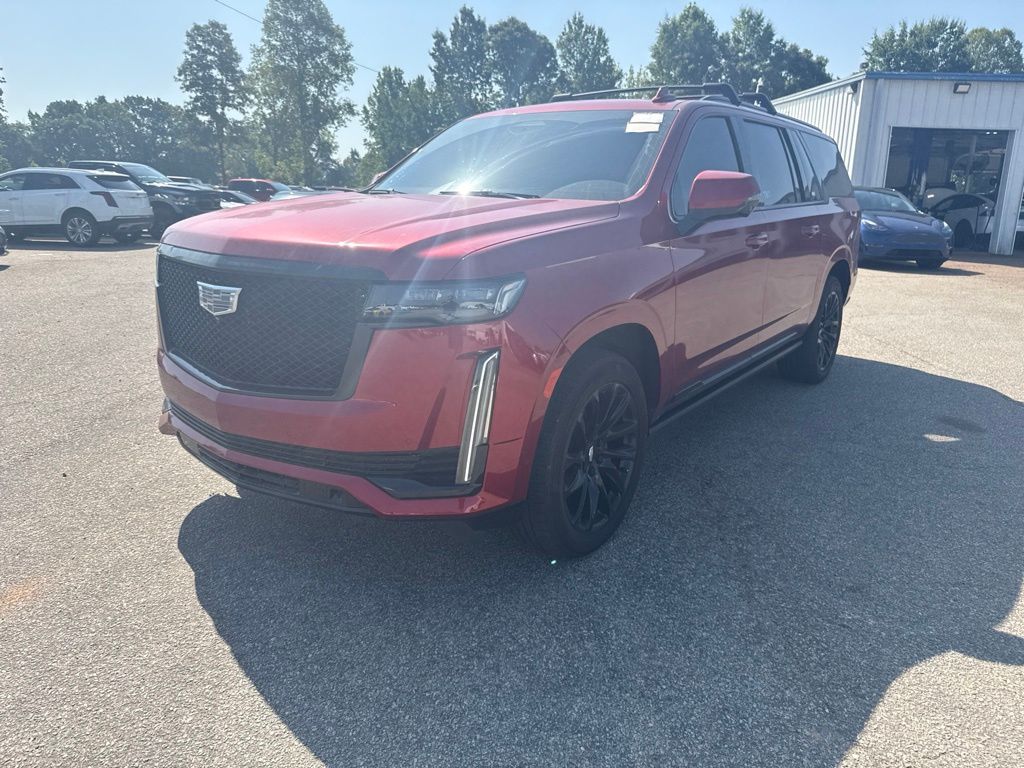 Radiant Red Tintcoat 2023 Cadillac Escalade ESV SUV / Crossover Four-Wheel Drive Automatic