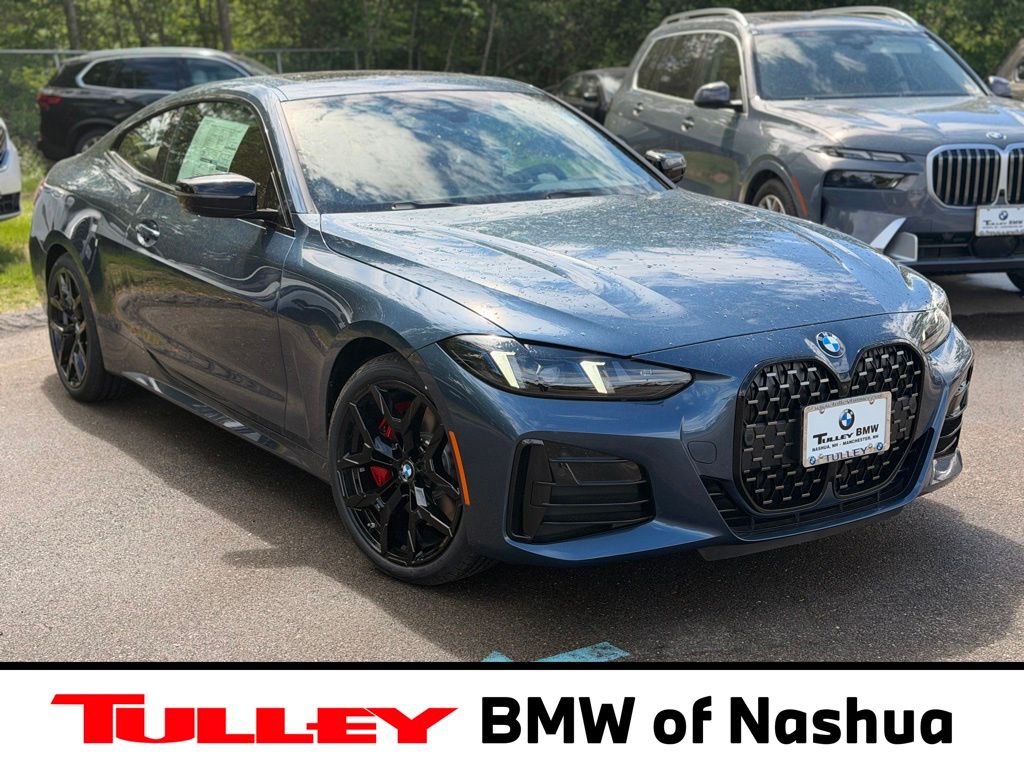 Arctic Race Blue Metallic 2027 BMW 4 Series Coupe All-Wheel Drive 8-Speed Automatic