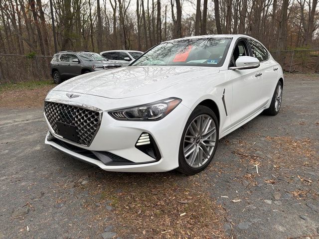 Uyuni White 2020 Genesis G70 2.0T RWD Sedan Rear-Wheel Drive 8-Speed Automatic