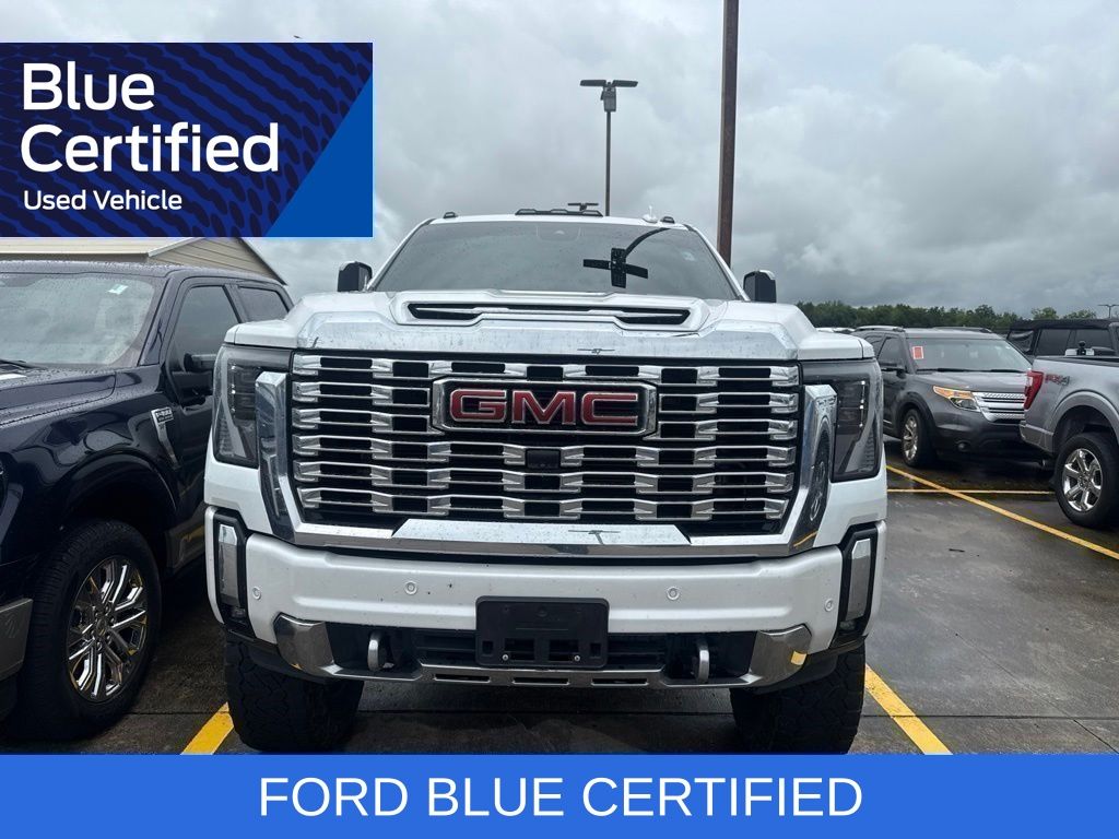 2024 GMC Sierra 3500HD Denali White at Big Star Buick GMC