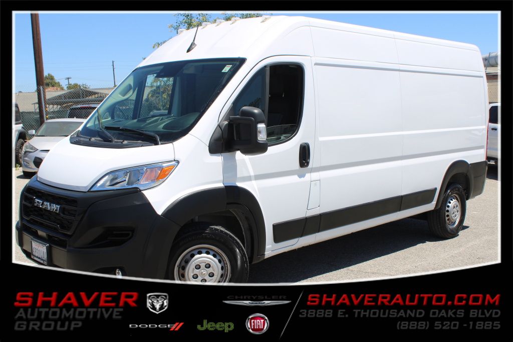 Bright White Clearcoat 2025 RAM ProMaster Van  9-Speed Automatic