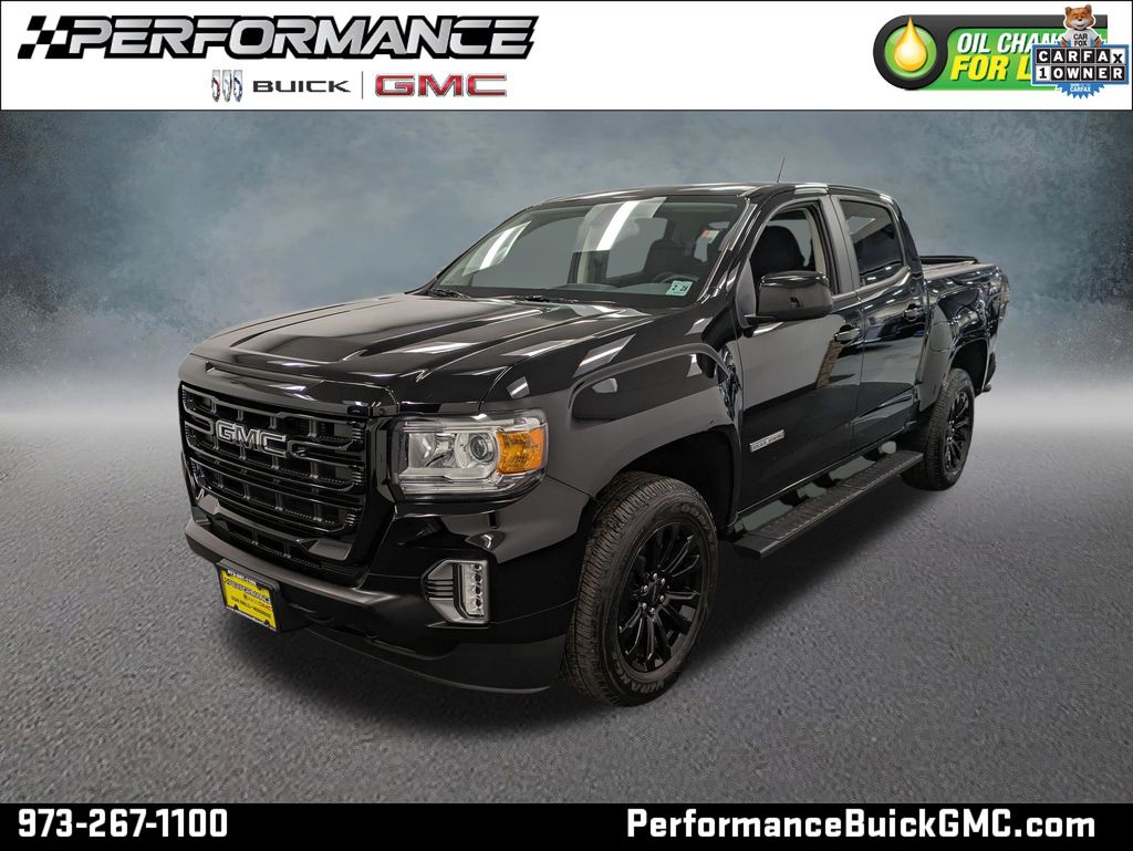 Onyx Black 2022 GMC Canyon Pickup Truck Four-Wheel Drive 8-Speed Automatic