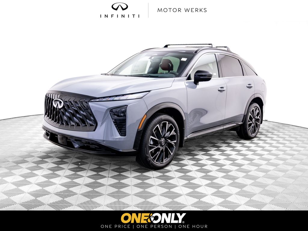 Harbor Gray/Obsidian Blk 2027 INFINITI QX65 SUV / Crossover All-Wheel Drive 9-Speed Automatic