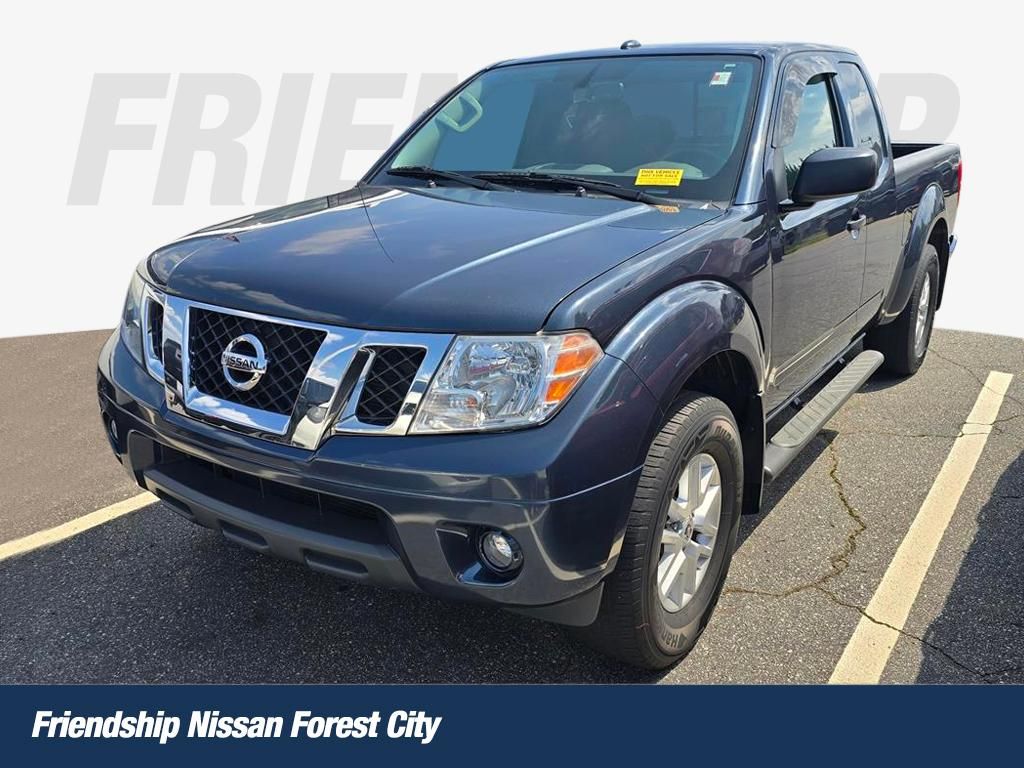 Arctic Blue Metallic 2017 Nissan Frontier Pickup Truck Four-Wheel Drive 5-Speed Automatic Overdrive