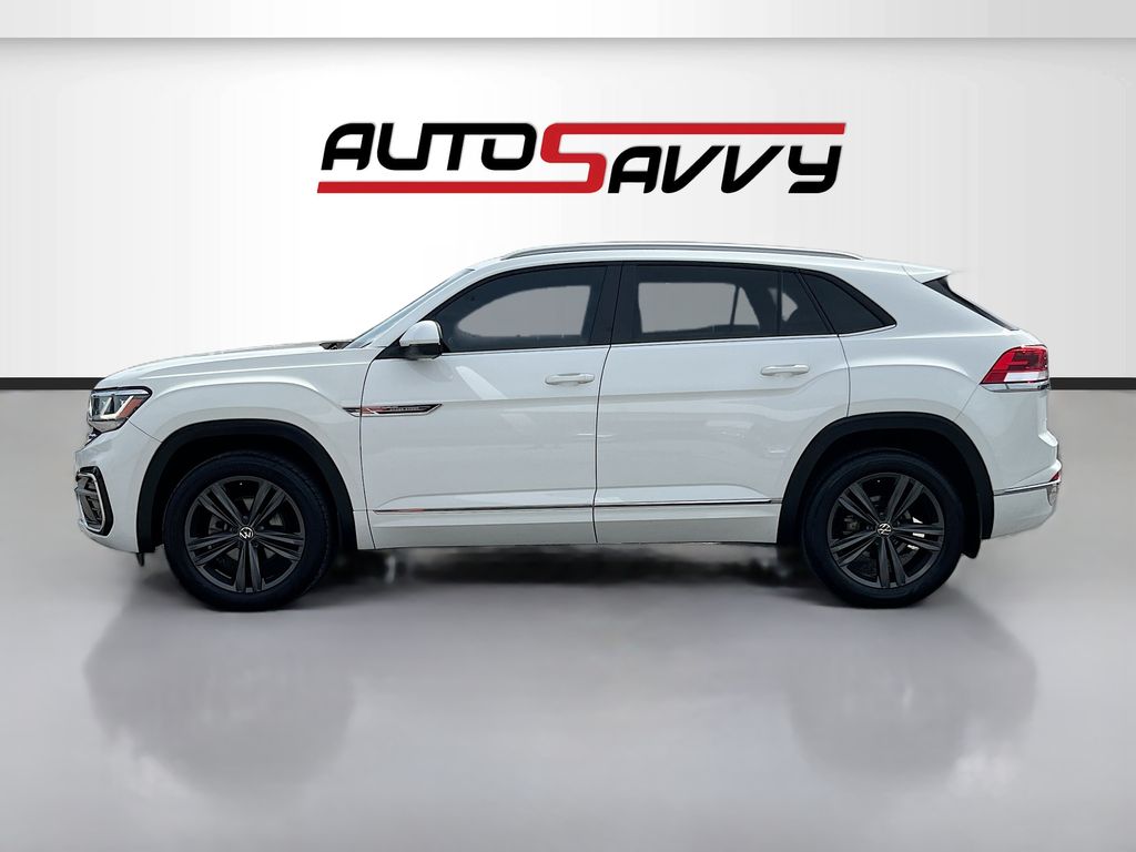 2021 Volkswagen Atlas Cross Sport 3.6L V6 SE w/Technology R-Line White at Big Star Buick GMC