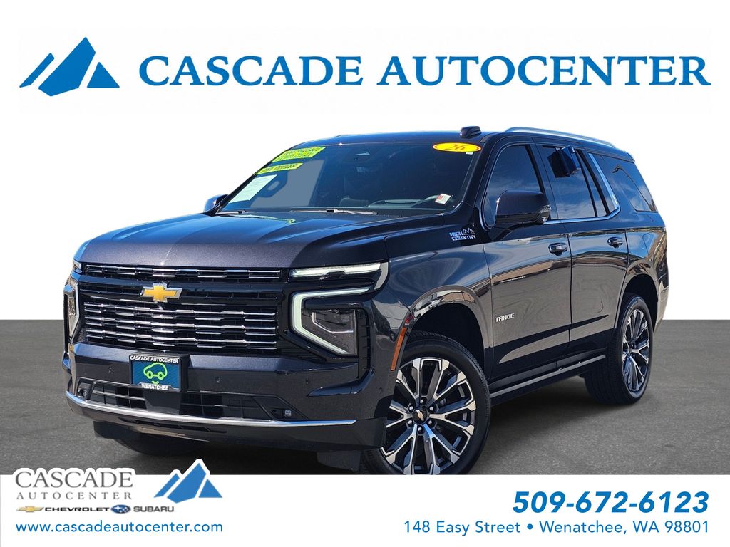 Dark Ash Metallic 2026 Chevrolet Tahoe High Country 4WD SUV / Crossover Four-Wheel Drive
