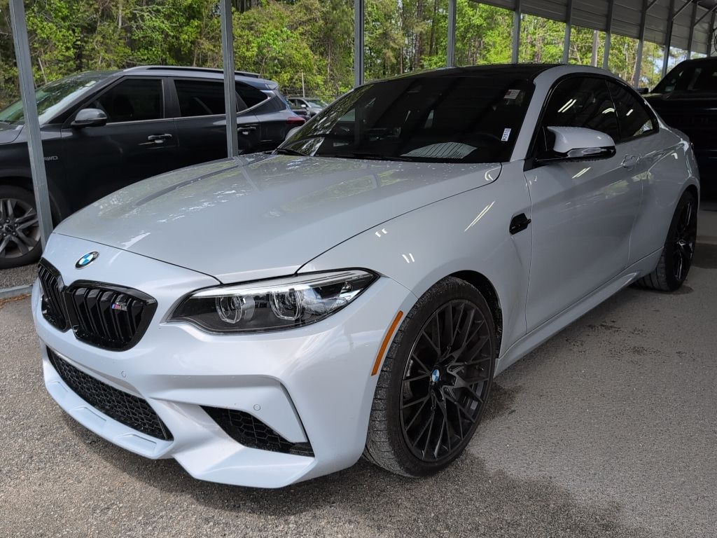 Hockenheim Silver Metallic 2021 BMW M2 Competition RWD Coupe Rear-Wheel Drive 7-Speed Automatic