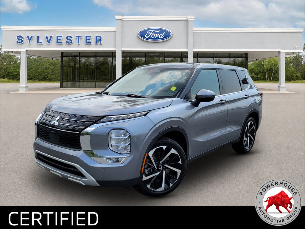 Graphite Gray 2024 Mitsubishi Outlander SUV / Crossover Front-Wheel Drive Automatic