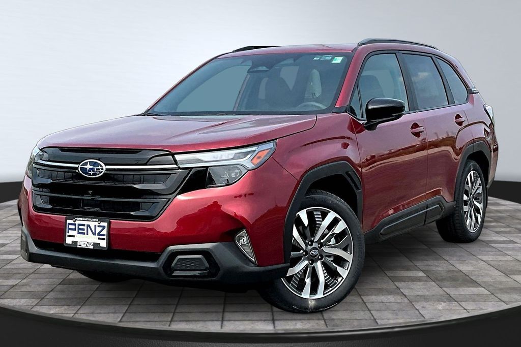 Crimson Red Pearl 2026 Subaru Forester SUV / Crossover All-Wheel Drive Continuously Variable Transmission