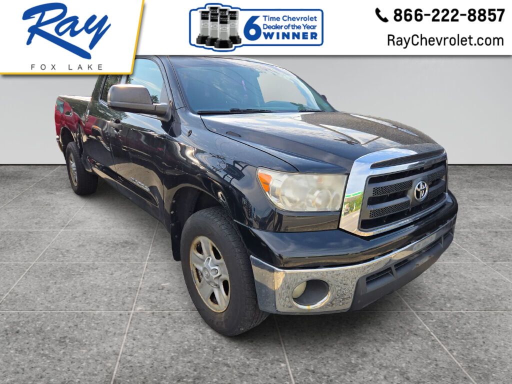 Black 2013 Toyota Tundra Pickup Truck 4X2 5-Speed Automatic Overdrive