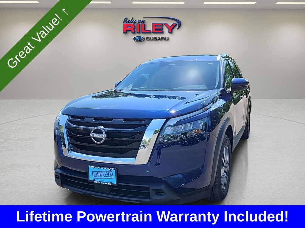 Deep Ocean Blue Pearl 2025 Nissan Pathfinder SUV / Crossover Front-Wheel Drive 9-Speed Automatic