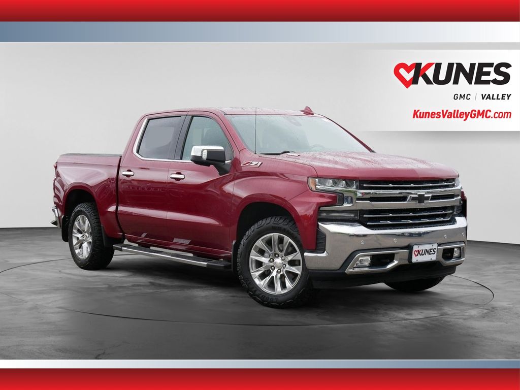 Cajun Red Tintcoat 2020 Chevrolet Silverado 1500 Pickup Truck Four-Wheel Drive Automatic
