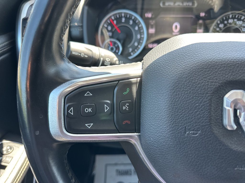 2021 Bright White Clearcoat Ram 1500 Laramie 4X4 Truck