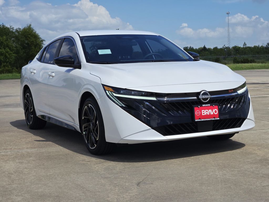 2027 Nissan Sentra SR White at Central Houston Nissan