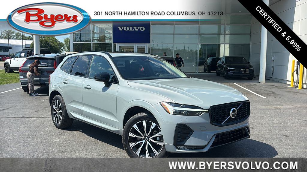 Gray (Vapour Grey Metallic) 2025 Volvo XC60 SUV / Crossover All-Wheel Drive Automatic